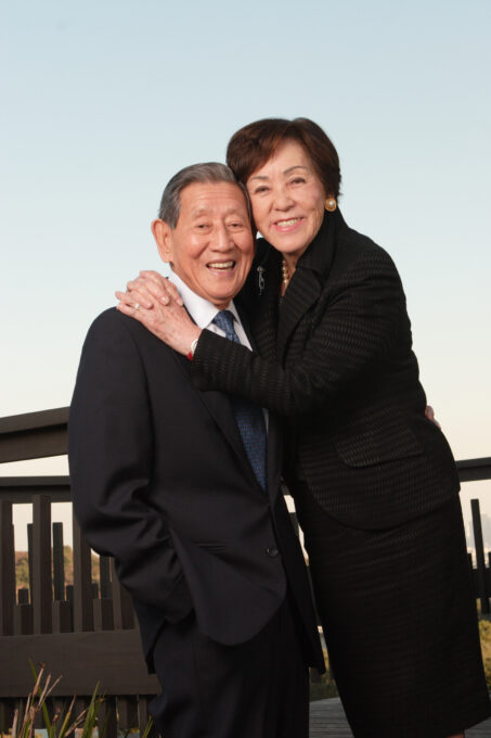 George and Sakaye Aratani