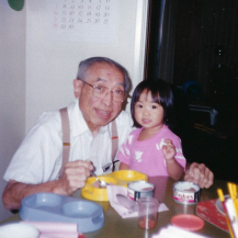 robert obi and his grand daughter