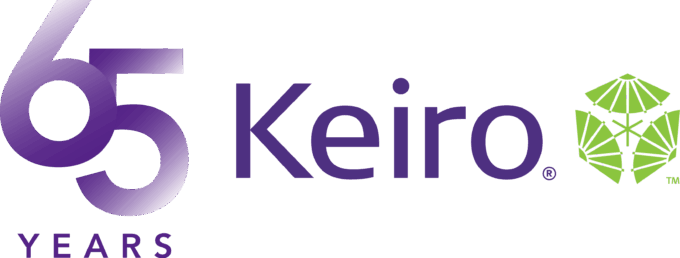 Keiro 65th anniversary logo