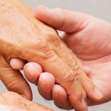 palliative care; caring hands