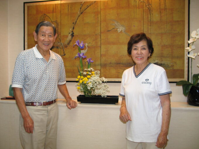 George and Linda Aratani