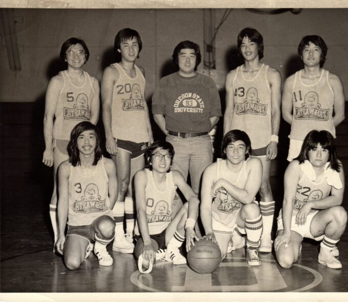 ja basketball team group photo