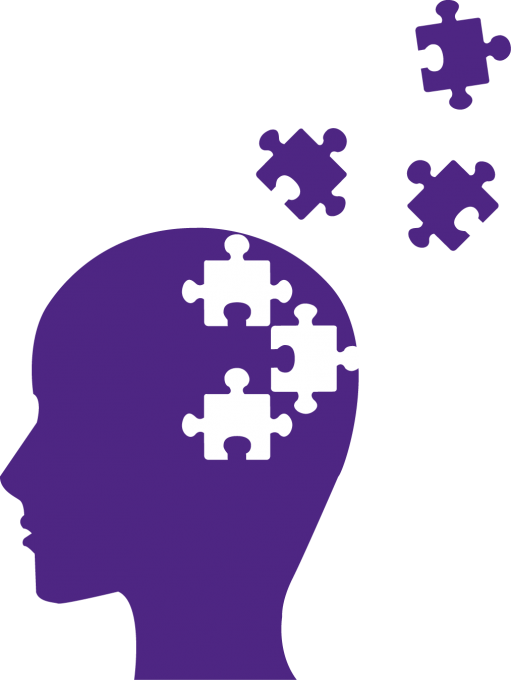 puzzle brain icon