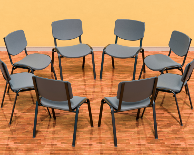chairs in a circle