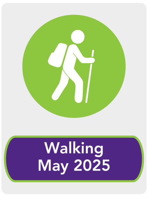 walking icon may 2025