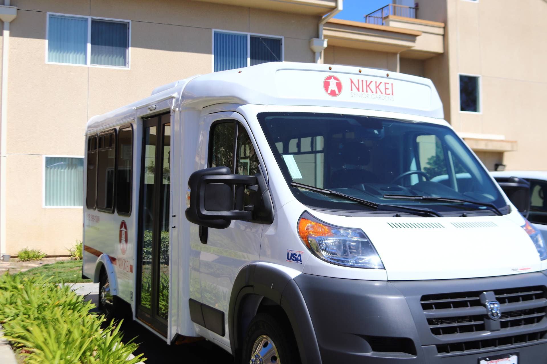 The New Bus For Exploration Nikkei Senior Gardens Keiro