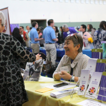 resource fair at Keiro caregiver conference