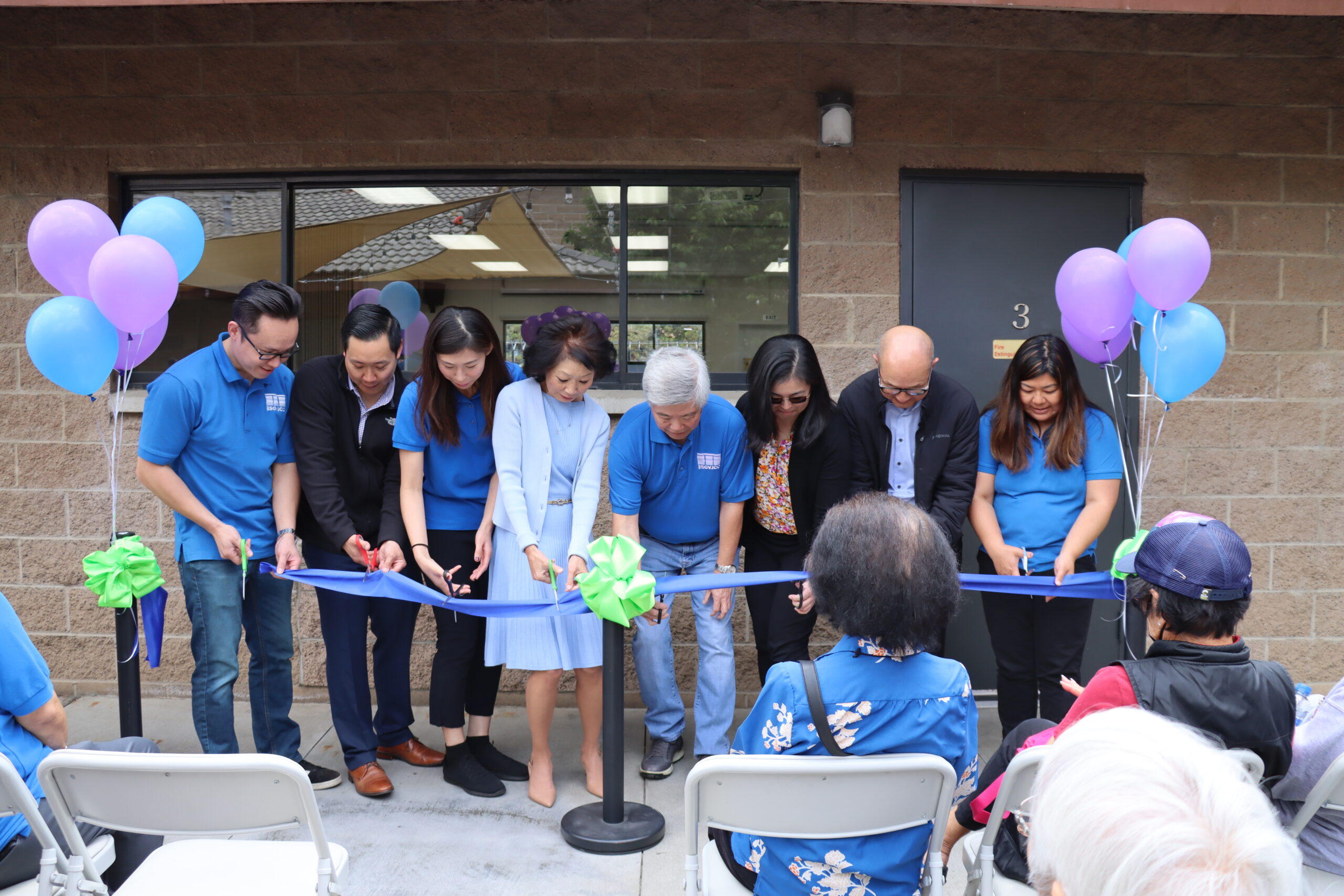 Ribbon Cutting at ClubGenki Opening