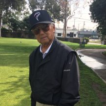 yosh arima at a golf course