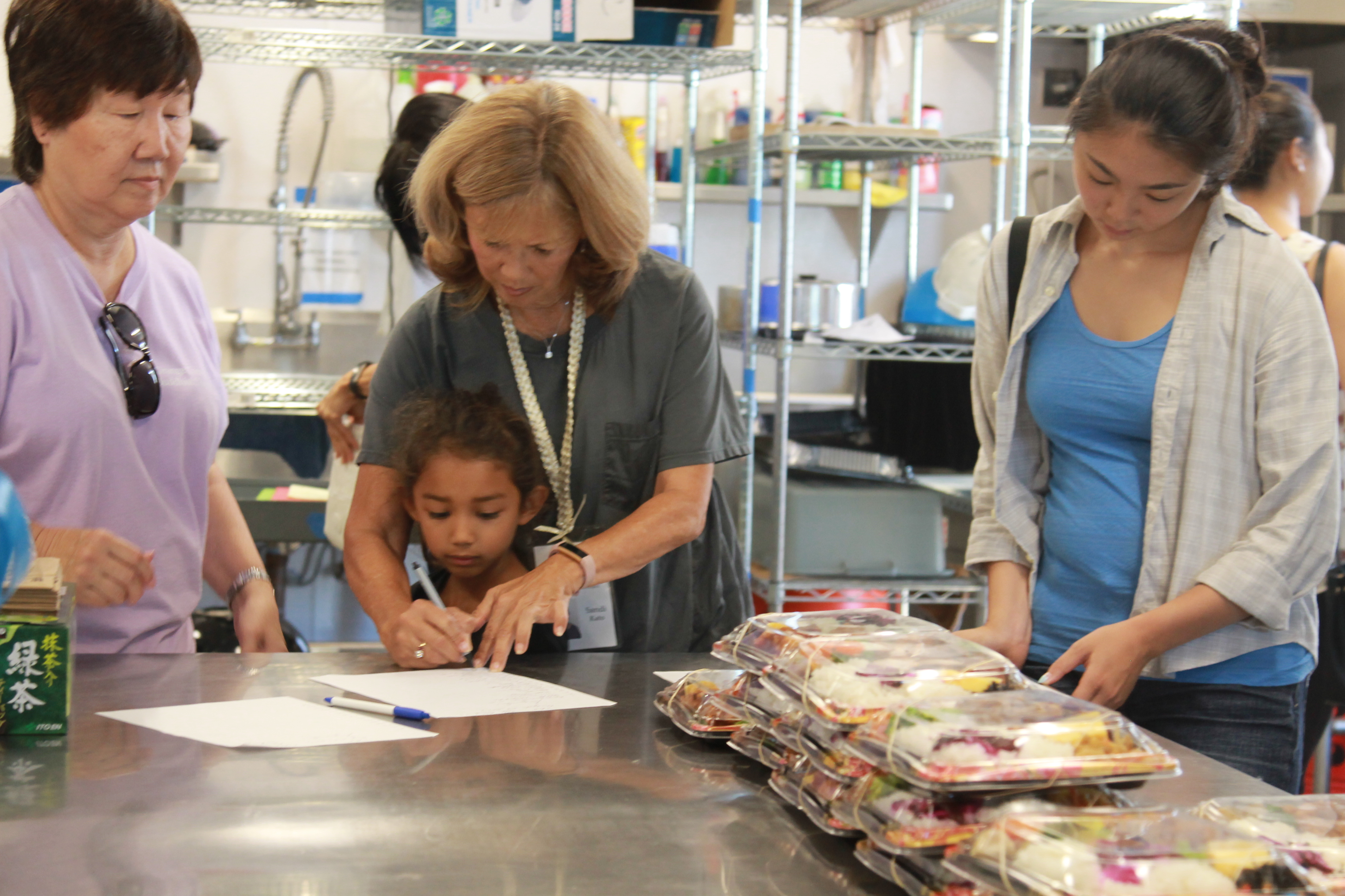 Volunteers of all ages