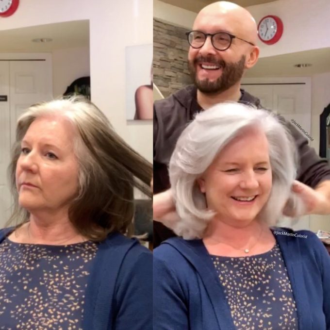 hair color transformation