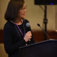 claire koga speaking at keiro symposium