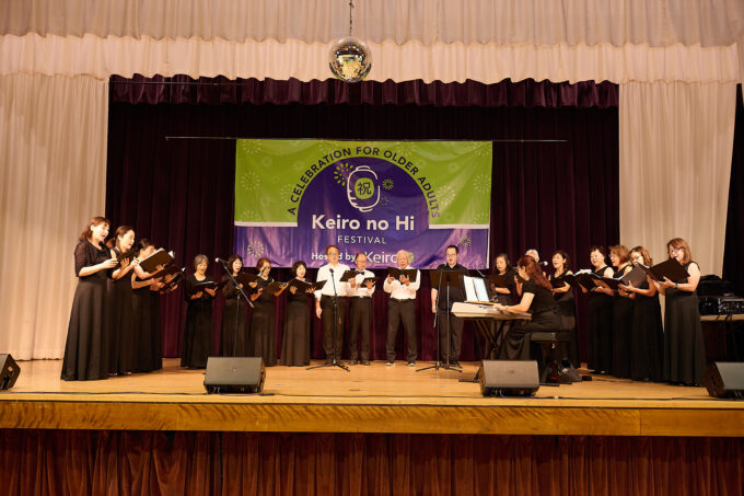 Orange County Friendship Choir performing on stage