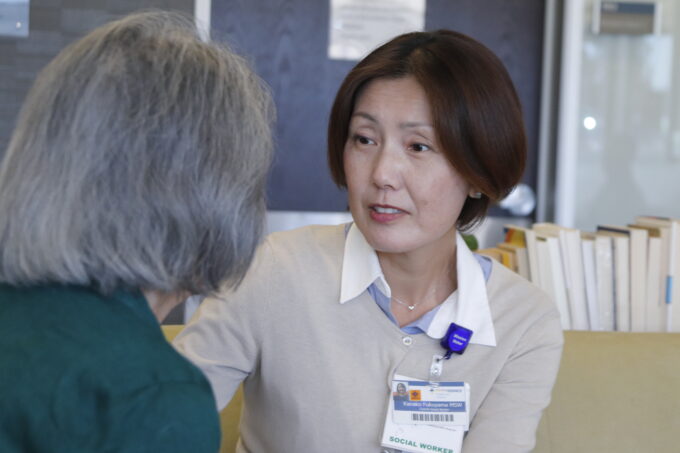LCSW with Patient