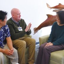 iyashi care team discussing