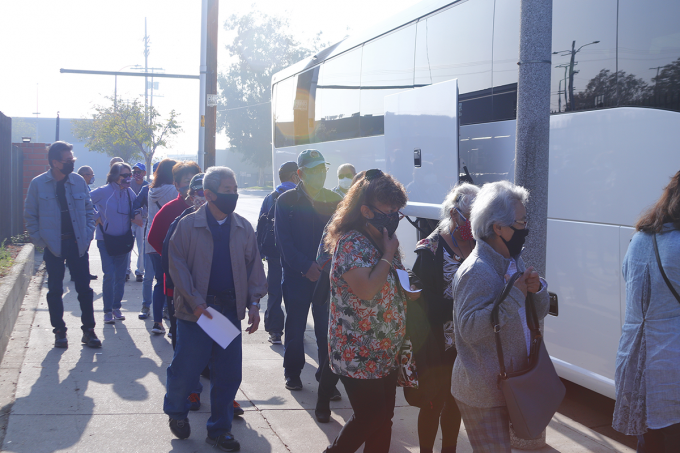 SFVJACC loading bus