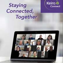 Keiro zoom meeting with people joined