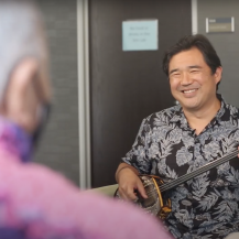 dr yanami with sanshin