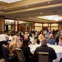 symposium attendees at the table