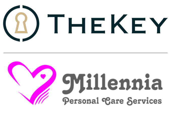 TheKey/Millennia logo