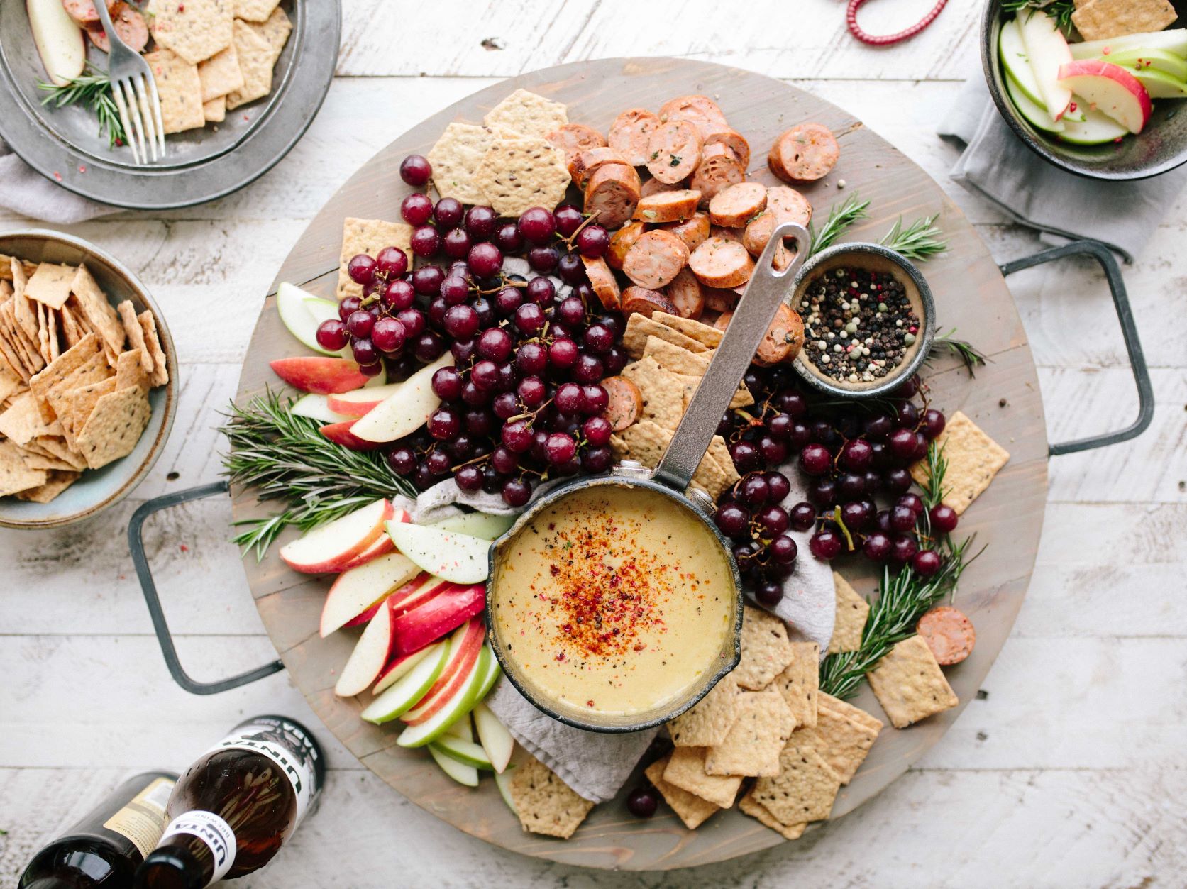 mediterranean diet on a plate