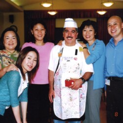 Beverly Ito with staff, 2007