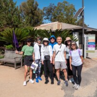 group photo of guests at Genki Living Workshops Walking