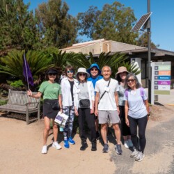 group photo of guests at Genki Living Workshops Walking