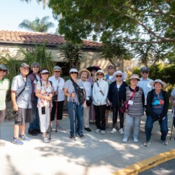 group photo of guests at Genki Living Workshops Walking