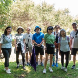group photo of guests at Genki Living Workshops Walking
