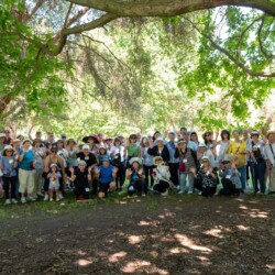 group photo of guests at Genki Living Workshops Walking