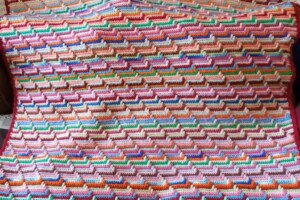 Colorful Crochet Blanket - Ayako Shimizu (92) Blanket