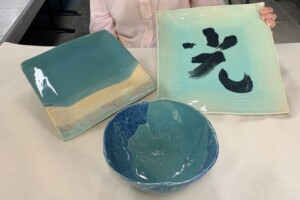 Imagination - Tomiyo Hatago (84) woman with pottery