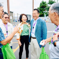 M PALMA PHOTO 2025 Keiro board members and Beverly Ito smiling