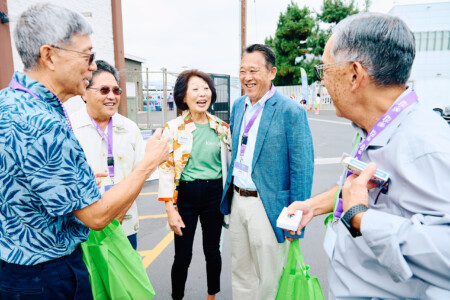 M PALMA PHOTO 2025 Keiro board members and Beverly Ito smiling