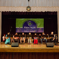 M PALMA PHOTO 2025 Ukuleles for Little Tokyo group performing on stage
