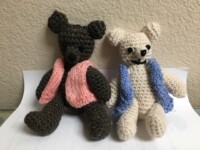 Knitting Plush Bear - Katsuko Tanaka (91) Knitting Plush Bear