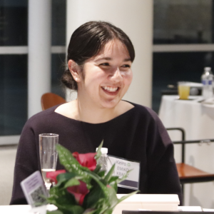 Attendee smiling