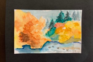 Forests - Susie Yuki Oki (101) painting of trees
