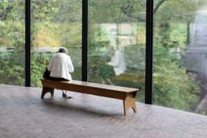 Remembrance - Karl Tani (82) Woman sitting on bench