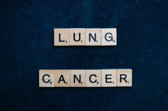 lung cancer spelled out