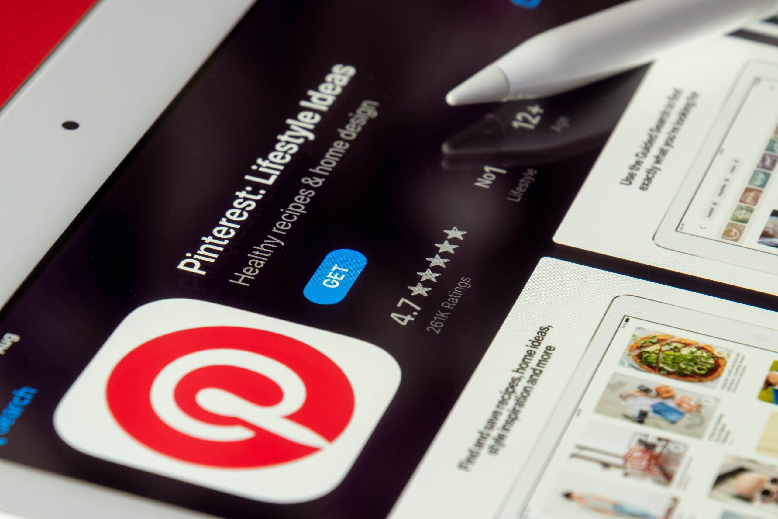 pinterest website/app