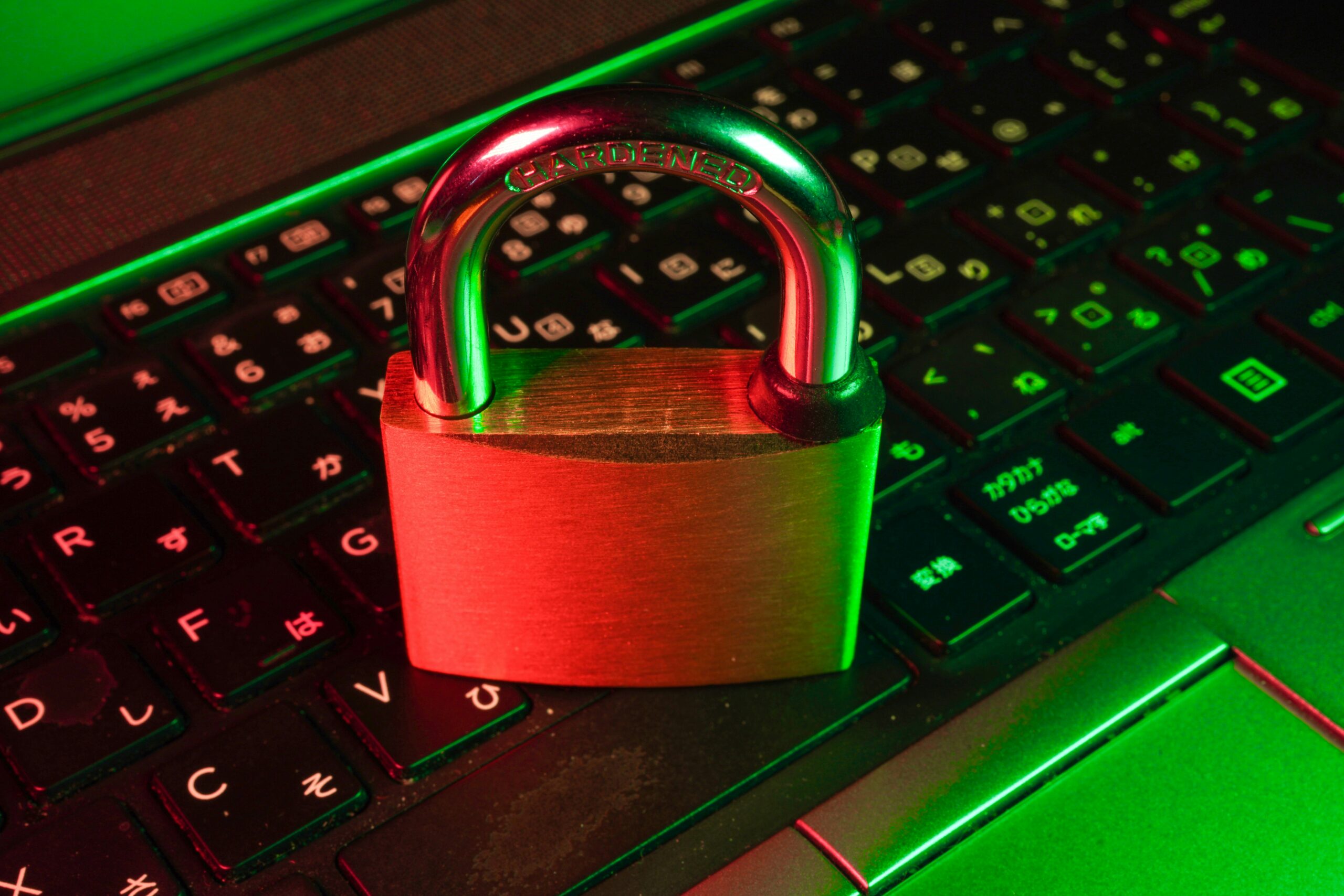 security lock on keyboard