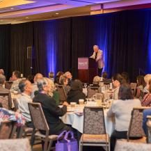 Gene speaking at Keiro symposium