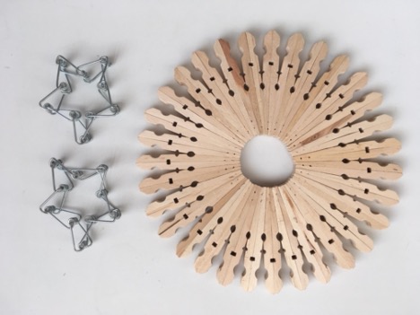 clothespin trivet