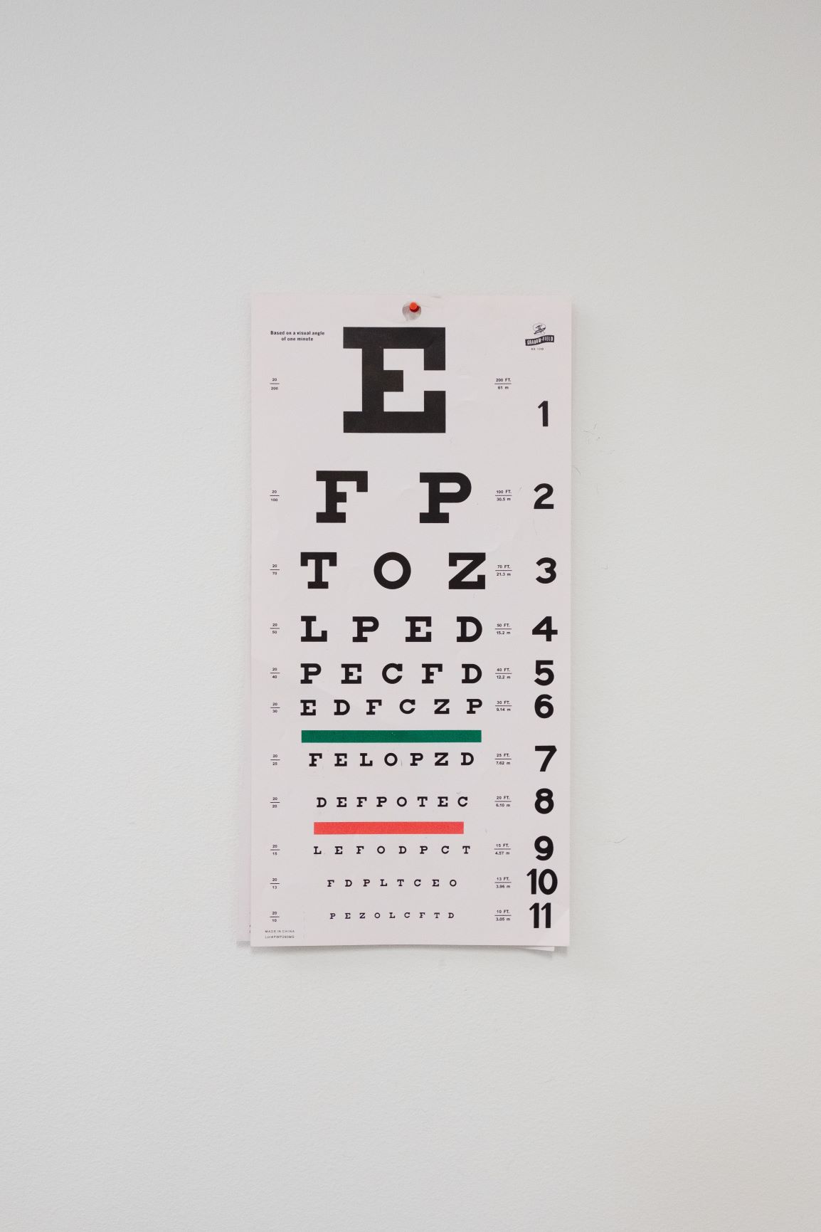 eye exam